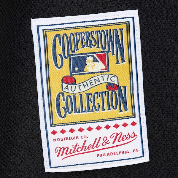 Ken Griffey Jr. Cincinnati Reds Cooperstown Collection Authentic Mesh Batting Practice Jersey - Black - Image 7