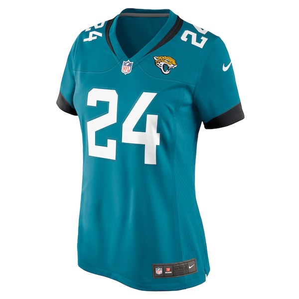 De¡¯Antre Prince Jacksonville Jaguars Nike Women's Game Jersey - Teal - Image 2