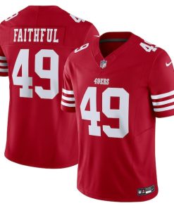 The Faithful San Francisco 49ers Nike Vapor F.U.S.E. Limited Jersey - Scarlet