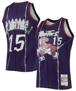 Vince Carter Toronto Raptors 1998/99 Hardwood Classics NBA 75th Anniversary Diamond Swingman Jersey - Purple