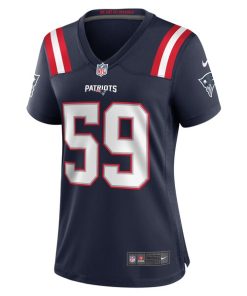 Alternative view of Vederian Lowe New England Patriots Nike Women's Team Game Jersey -  Navy