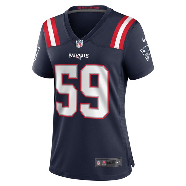Vederian Lowe New England Patriots Nike Women's Team Game Jersey - Navy - Image 2