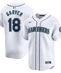 Mitch Garver Seattle Mariners Nike Home Limited Player Jersey?¨C White