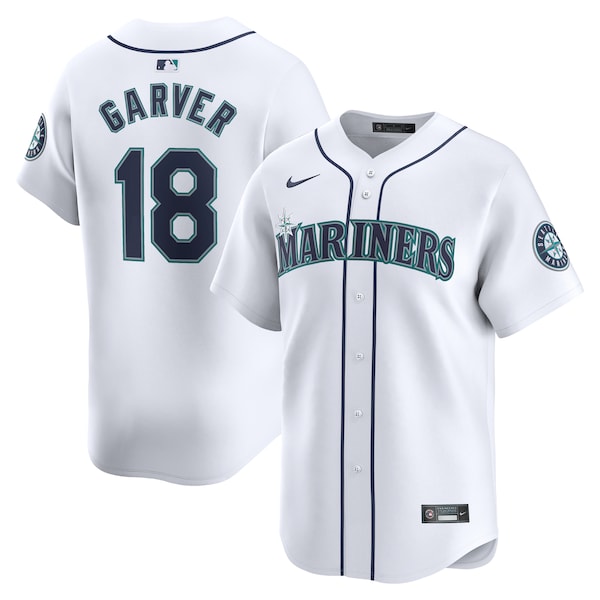 Mitch Garver Seattle Mariners Nike Home Limited Player Jersey?ยจC White