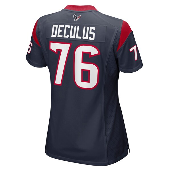 Austin Deculus Houston Texans Nike Women's Game Player Jersey - Navy - Image 3