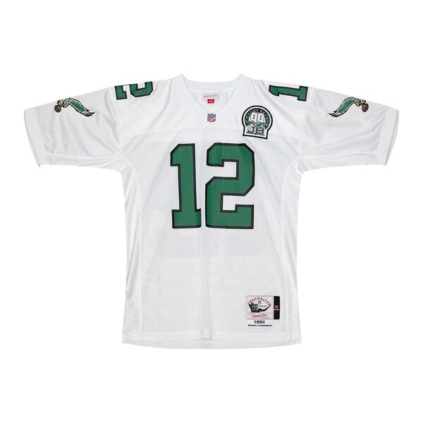 Randall Cunningham Philadelphia Eagles 1992 Authentic Throwback Retired Player Jersey - White - Image 2