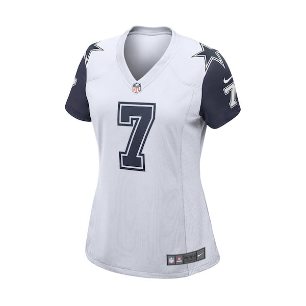 Trevon Diggs Dallas Cowboys Nike Women's Team Game Jersey - White - Image 2