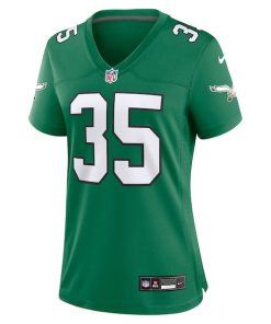 Alternative view of Boston Scott Philadelphia Eagles Nike Women's Alternate Game Jersey - Kelly Green