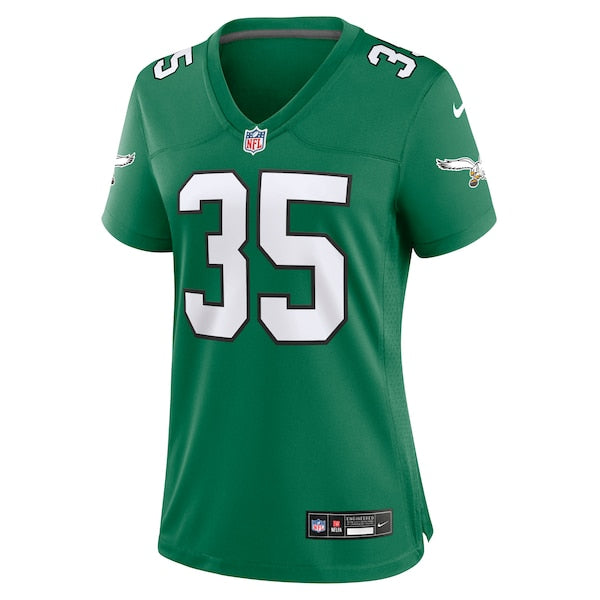Boston Scott Philadelphia Eagles Nike Women's Alternate Game Jersey - Kelly Green - Image 2