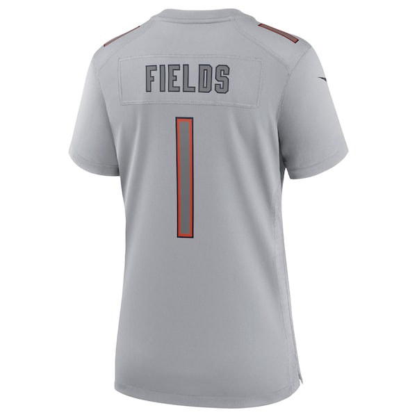 Justin Fields Chicago Bears Nike Women's Atmosphere Fashion Game Jersey - Gray - Image 3