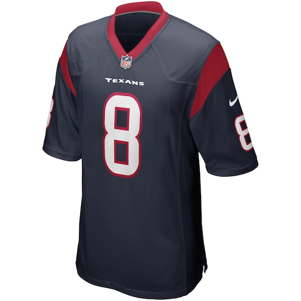 David Carr Houston Texans Nike Game Retired Player Jersey - Navy - Image 2