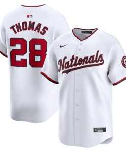Lane Thomas Washington Nationals Nike Home Limited Player Jersey - White