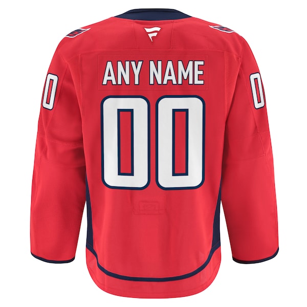 Washington Capitals Home Authentic Pro Custom Jersey - Red - Image 3