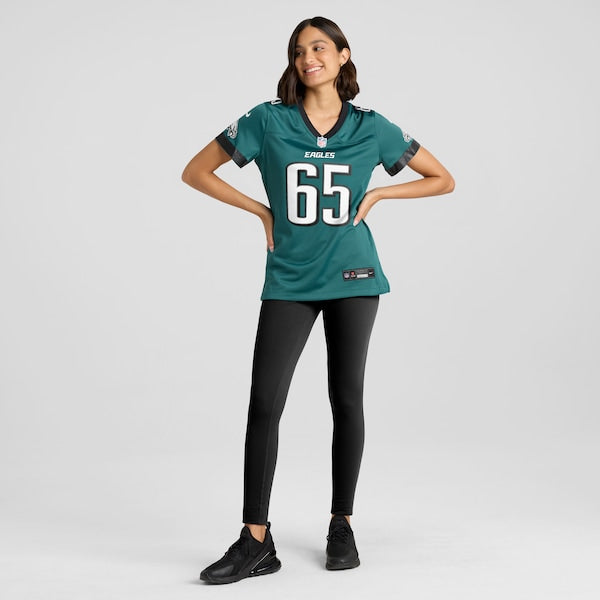 Lane Johnson Philadelphia Eagles Nike Women's Team Game Jersey - Midnight Green - Image 4
