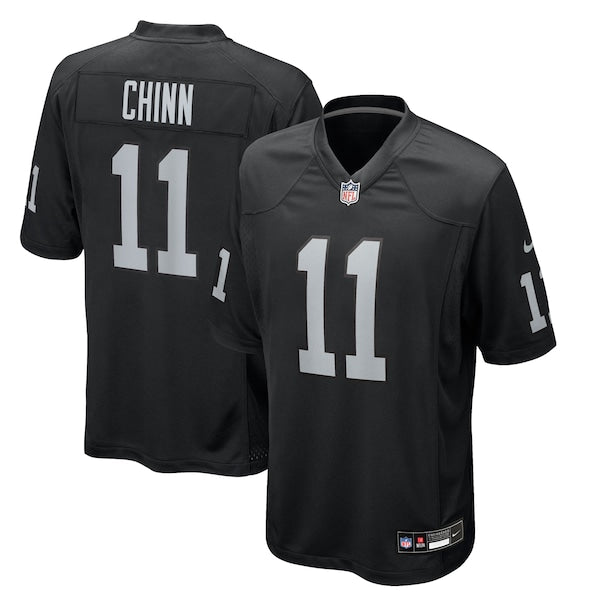 Jeremy Chinn Las Vegas Raiders Nike Team Game Jersey - Black