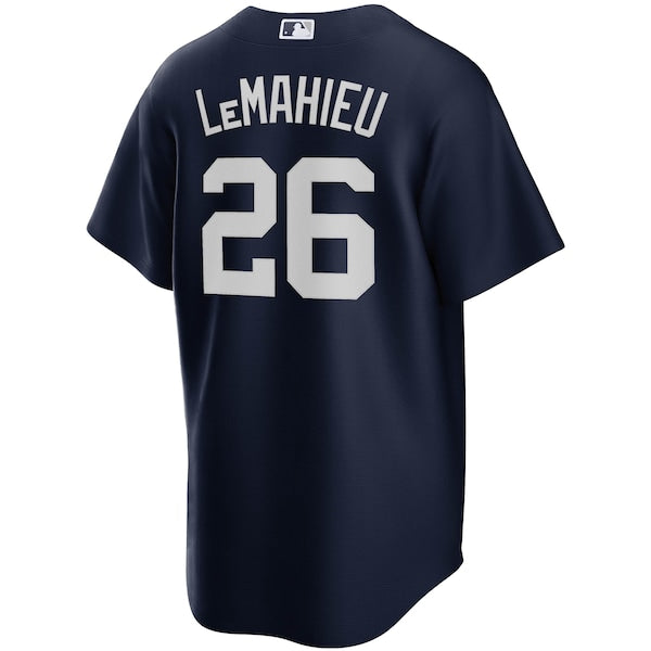 DJ LeMahieu New York Yankees Nike Alternate Replica Player Jersey - Navy - Image 4