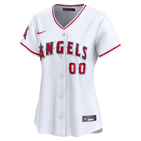 Los Angeles Angels Nike Women's Home Limited Custom Jersey - White - Image 2
