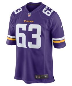 Alternative view of Jeremy Flax Minnesota Vikings Nike  Game Jersey -  Purple