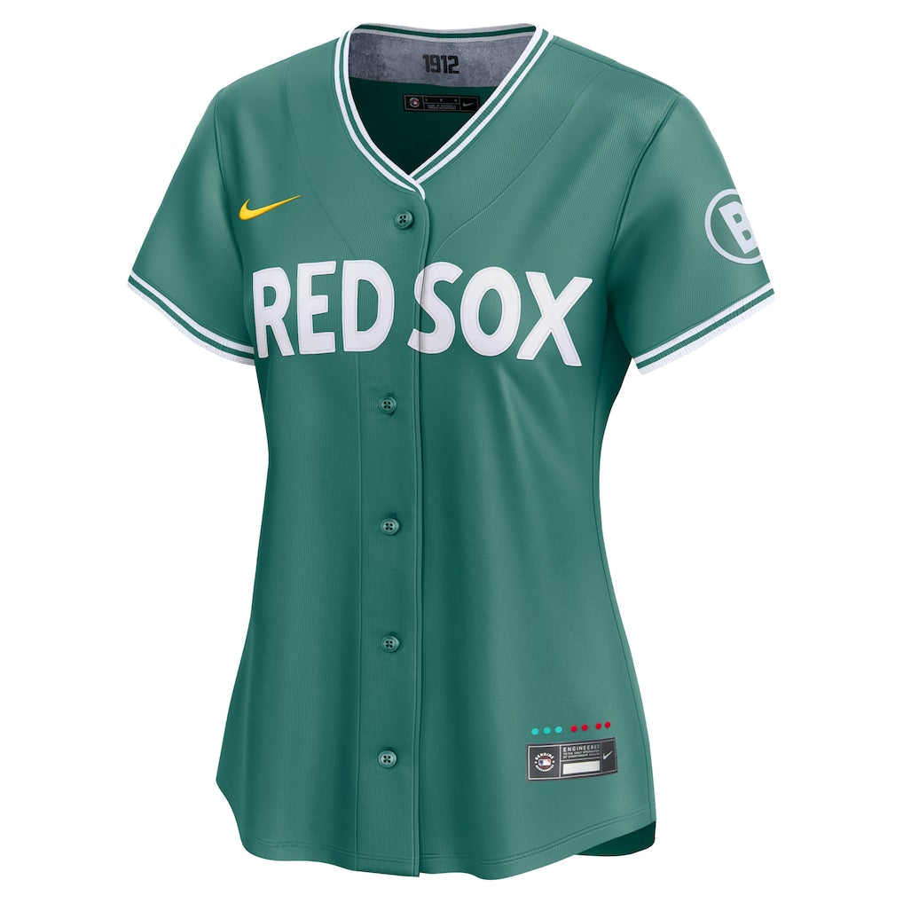 Boston Red Sox Nike Women's 2025 City Connect Limited Jersey - Green - Image 2