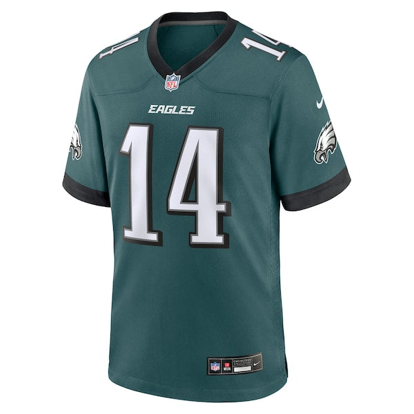Sam Howell Philadelphia Eagles Nike Team Game Jersey - Midnight Green - Image 2