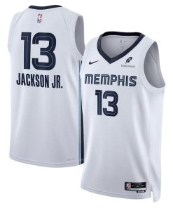 Jaren Jackson Jr. Memphis Grizzlies Nike Unisex Swingman Badge Player Jersey - Association Edition - White