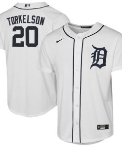 Spencer Torkelson Detroit Tigers Nike Youth Home Replica Player Jersey - White