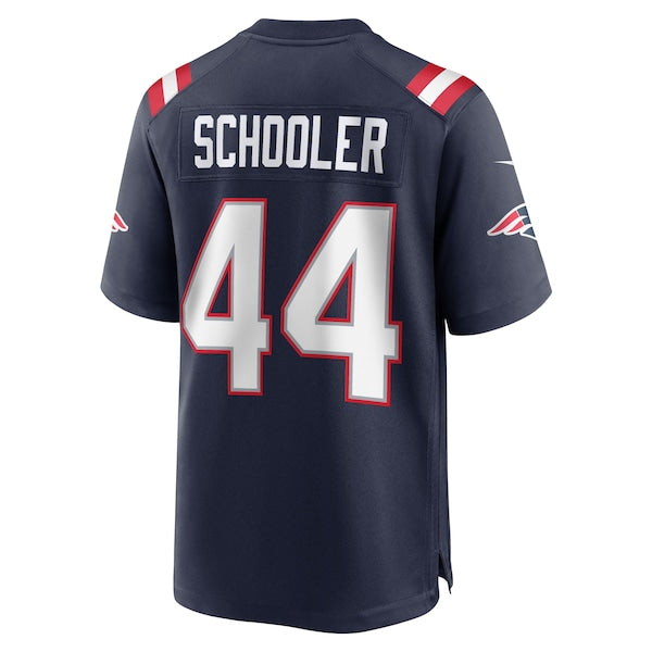 Brenden Schooler New England Patriots Nike Team Game Jersey - Navy - Image 3