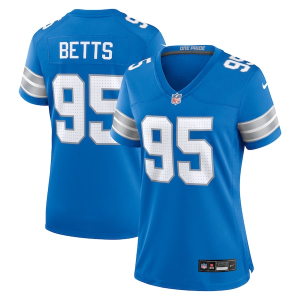 Mathieu Betts Detroit Lions Nike Women's Game Jersey - Blue