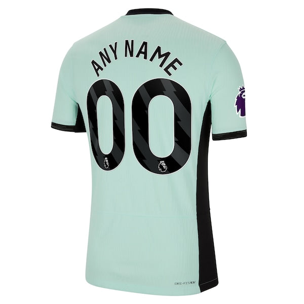 Chelsea Nike 2023/24 Third Match Authentic Custom Jersey - Mint - Image 3