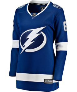Alternative view of Nick Abruzzese Tampa Bay Lightning  Women's Home Breakaway Jersey - Blue
