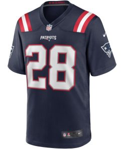 Alternative view of Curtis Martin New England Patriots Nike Game Retired Player Jersey - Navy