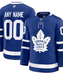 Alternative view of Toronto Maple Leafs  Home Premium Custom Jersey - Blue/Black/White