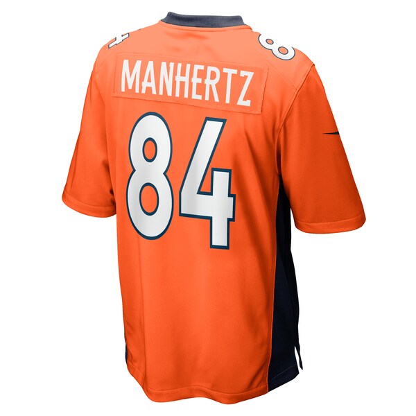 Chris Manhertz Denver Broncos Nike Game Player Jersey - Orange - Image 3