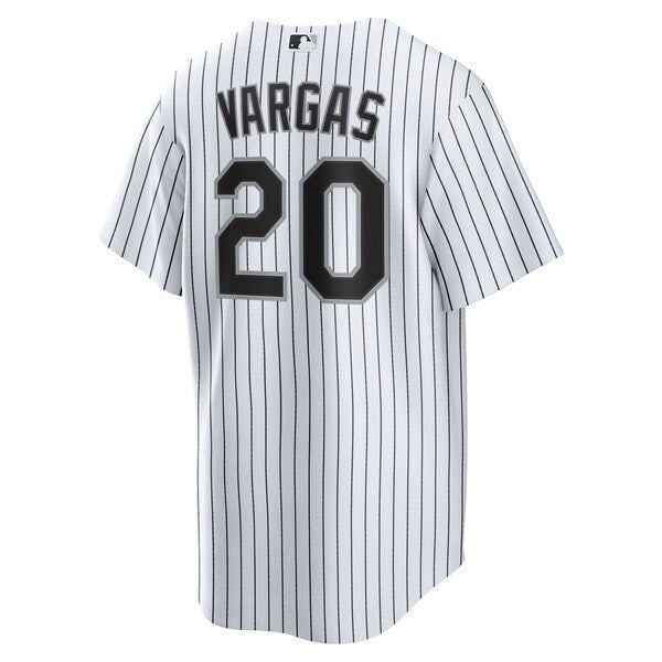 Miguel Vargas Chicago White Sox Nike Home Replica Jersey - White - Image 3