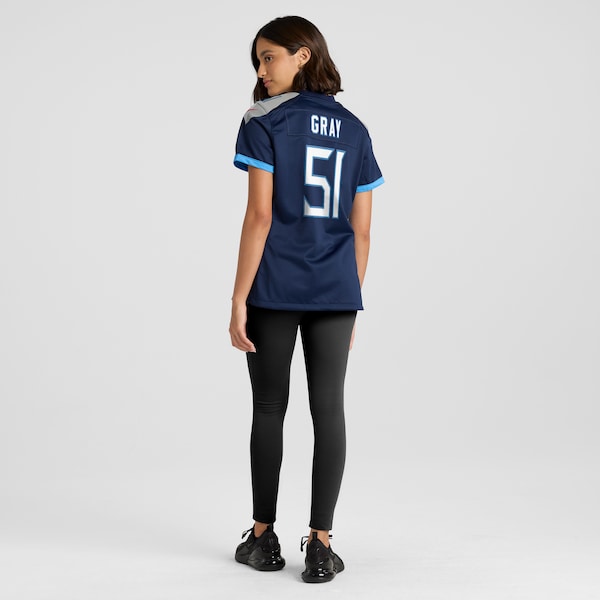 Cedric Gray Tennessee Titans Nike Women's Game Jersey - Navy - Image 6