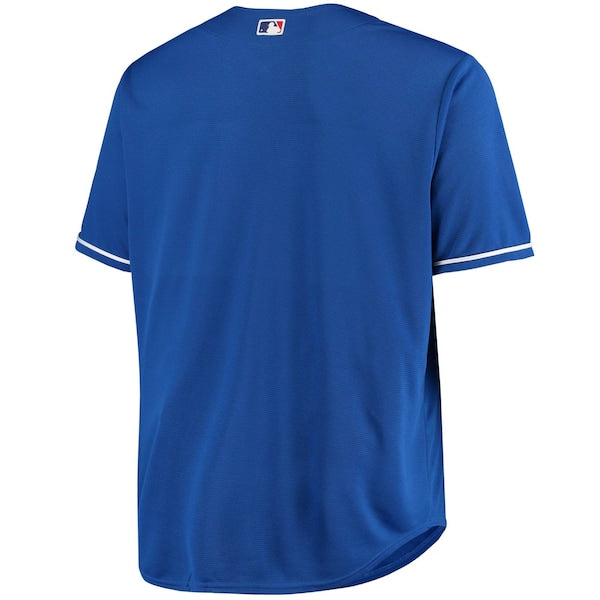 Los Angeles Dodgers Big & Tall Replica Alternate Team Jersey - Royal - Image 3