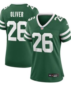 Isaiah Oliver New York Jets Nike Women's Team Game Jersey - Legacy Green