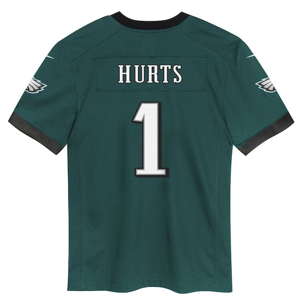 Jalen Hurts Philadelphia Eagles Nike Preschool Game Jersey - Midnight Green - Image 4