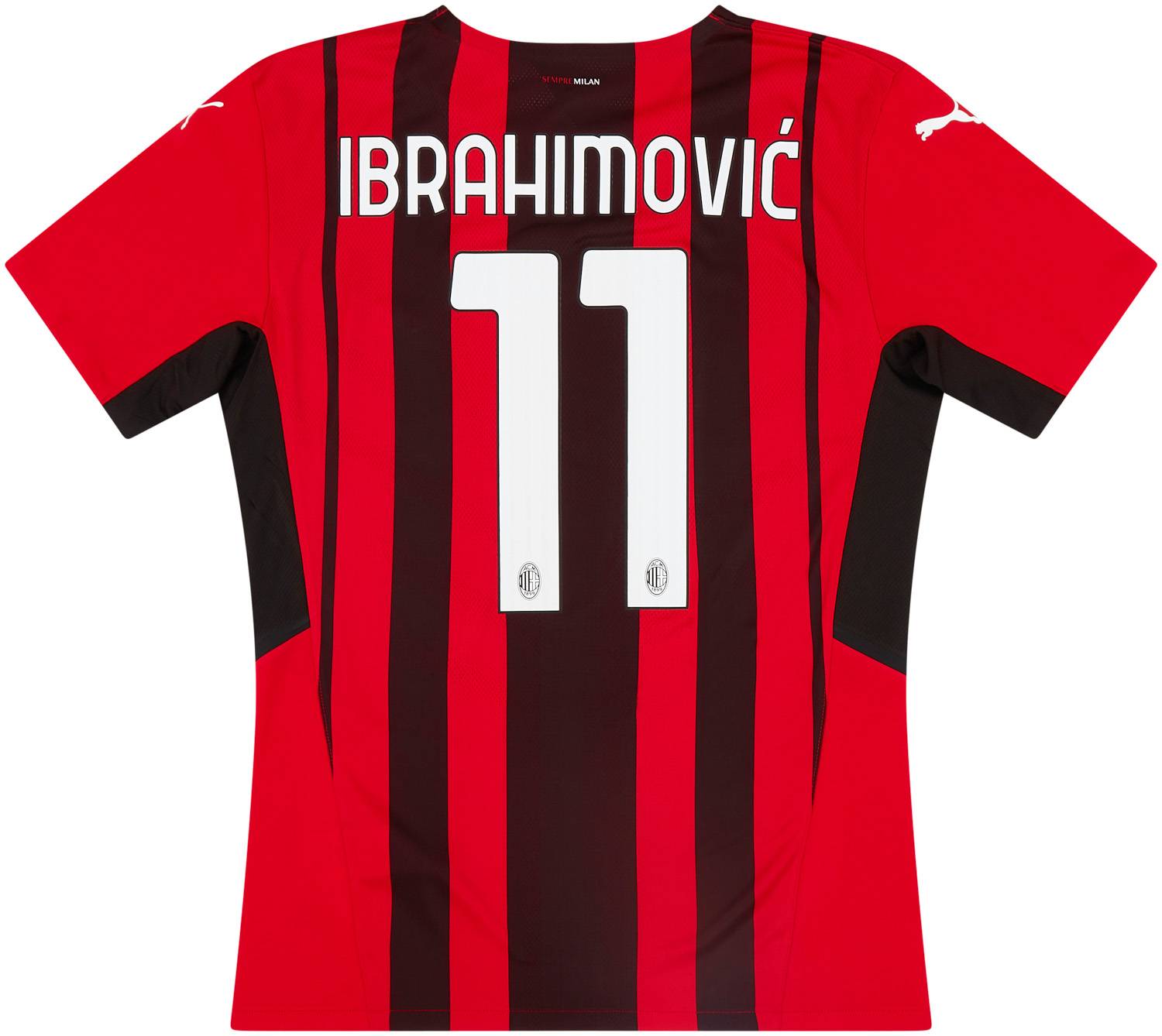 Ibrahimovi? AC Milan 2021-22 Home Player Jersey- Red/Black