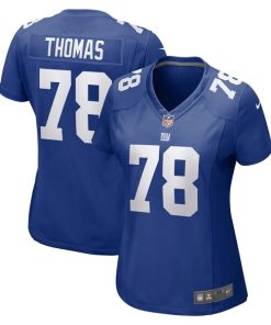 Andrew Thomas New York Giants Nike Women's Game Jersey - Royal