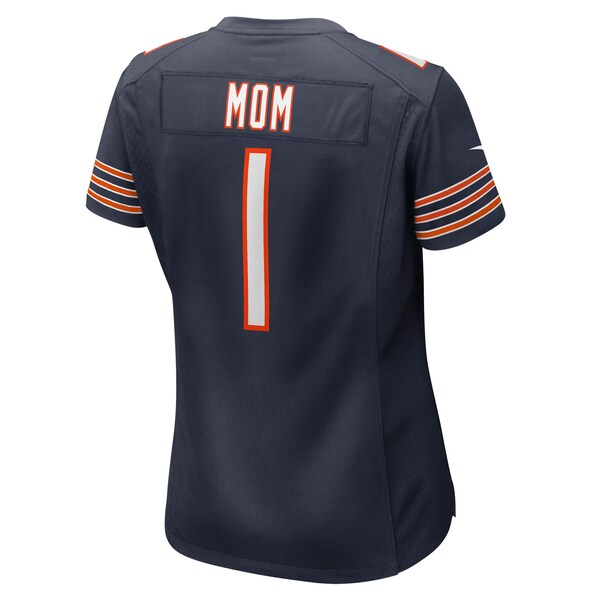 Number 1 Mom Chicago Bears Nike Women's Game Jersey - Navy - Image 3