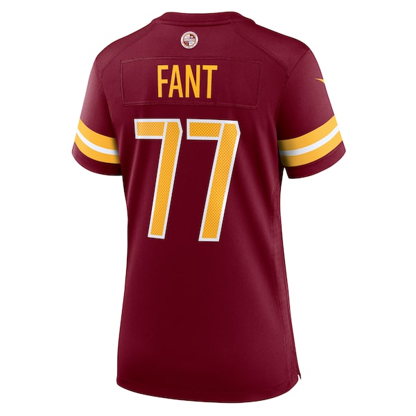 George Fant Washington Commanders Nike Women's Team Game Jersey - Burgundy - Image 3