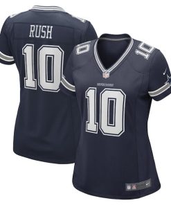 Cooper Rush Dallas Cowboys Nike Women's Game Player Jersey - Navy