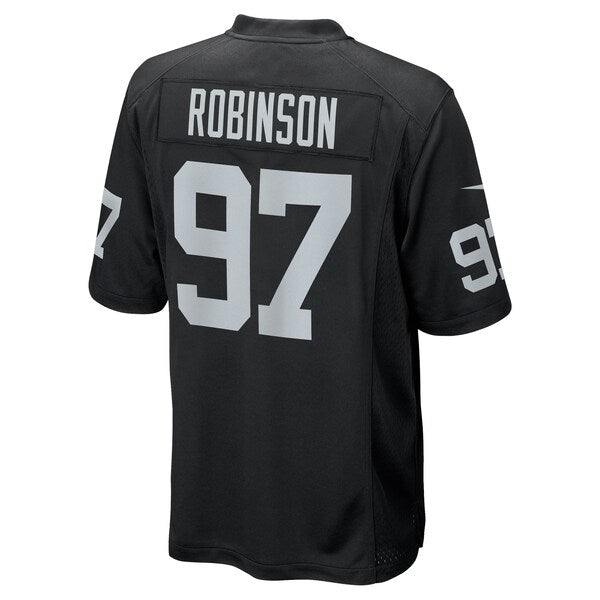 Janarius Robinson Las Vegas Raiders Nike Team Game Jersey - Black - Image 3
