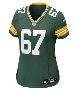 Alternative view of Donovan Jennings Green Bay Packers Nike Women's Team Game Jersey -  Green