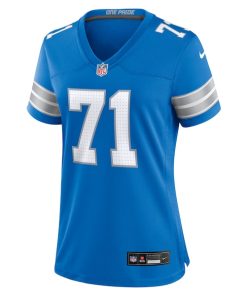 Alternative view of Kevin Zeitler Detroit Lions Nike Women's Game Jersey -  Blue
