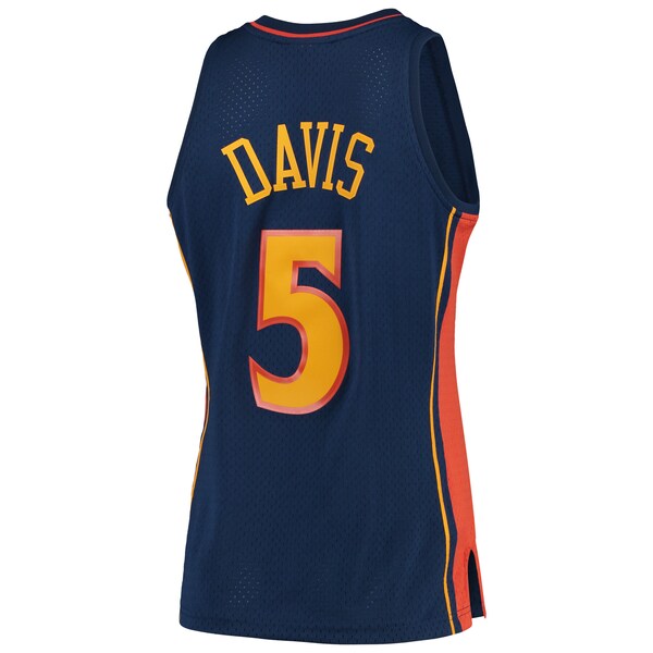 Baron Davis Golden State Warriors 2006/07 Hardwood Classics Swingman Jersey - Navy - Image 3