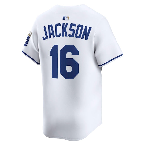 Bo Jackson Kansas City Royals Nike Home Limited Player Jersey - White - Image 3