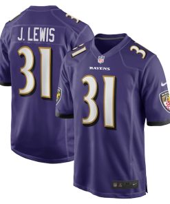 Jamal Lewis Baltimore Ravens Nike Game Retired Player Jersey - Purple