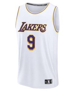 Alternative view of Bronny James Los Angeles Lakers  Youth Fast Break Replica Player Jersey - Association Edition - White